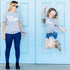 The Original The Remix The Encore® Father and Baby Matching Outfit - Heather Grey